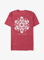 Star Wars Dark Side Snow-Flake T-Shirt