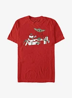 Star Wars The Mandalorian Child Holiday T-Shirt