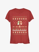 Nintendo Mario Holiday Friendship Girls T-Shirt