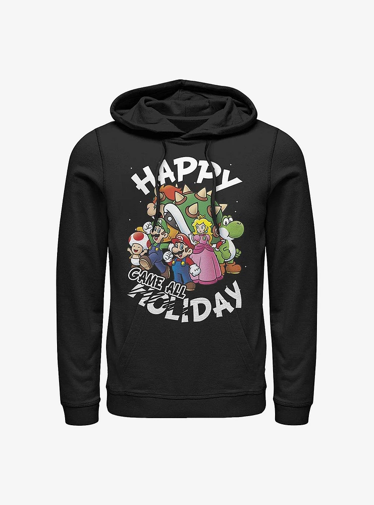 Nintendo Mario Happy Game Day Hoodie