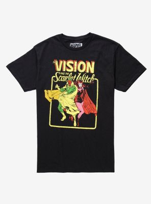 Marvel WandaVision The Vision & Scarlet Witch Vintage Action T-Shirt - BoxLunch Exclusive