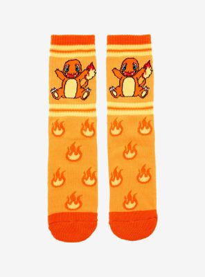 Pokemon Charmander Flame Crew Socks