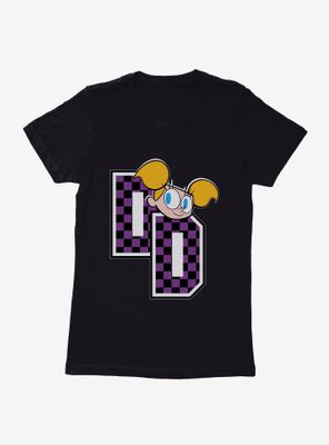 Dexter's Laboratory Dee Letters Womens T-Shirt