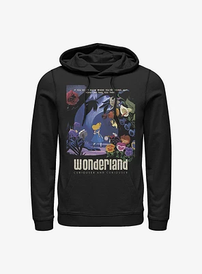 Disney Alice Wonderland Curiouser Hoodie