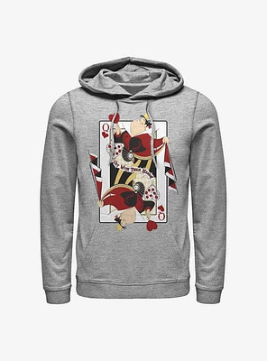 Disney Alice Wonderland Queen Of Hearts Hoodie