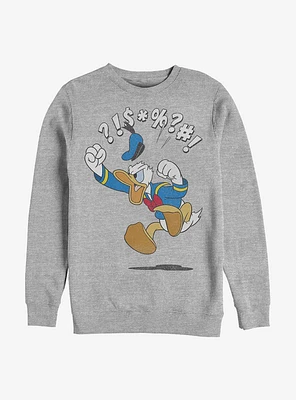 Disney Donald Duck Jump Crew Sweatshirt