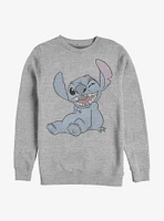 Disney Lilo & Stitch Halftone Crew Sweatshirt