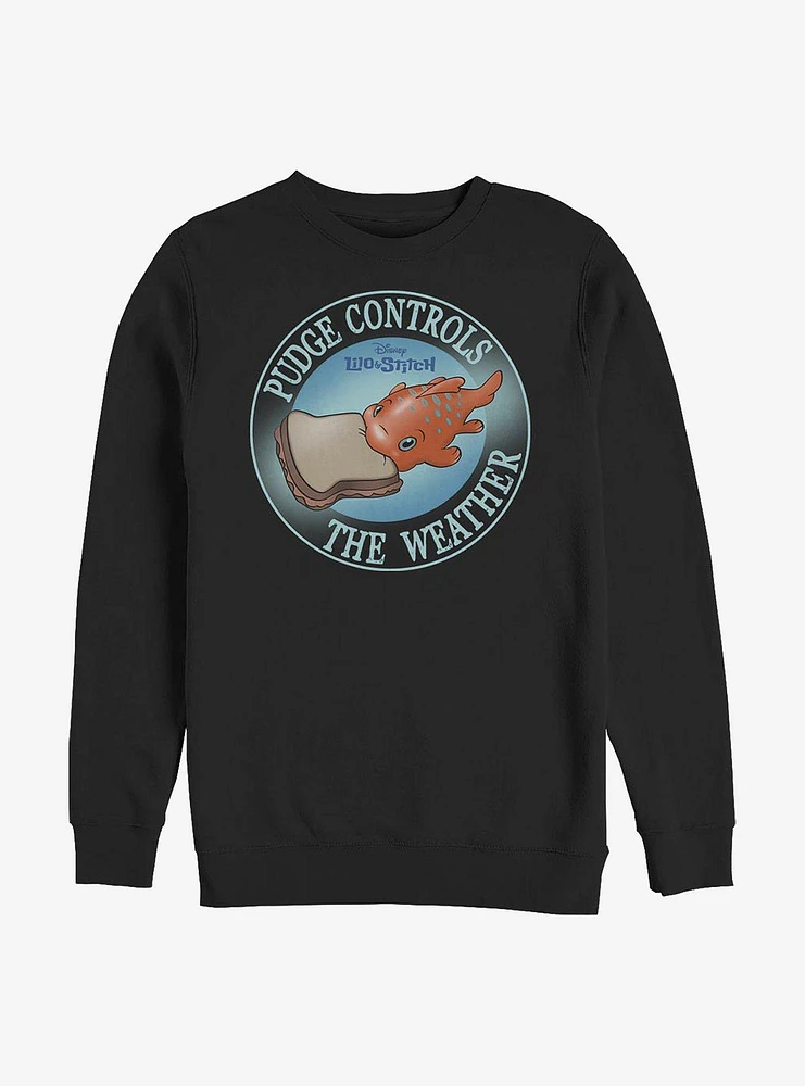 Disney Lilo & Stitch Pudge Weather Crew Sweatshirt