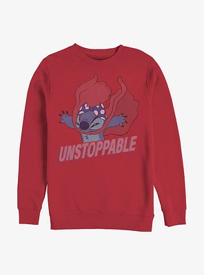 Disney Lilo & Stitch Unstoppable Crew Sweatshirt