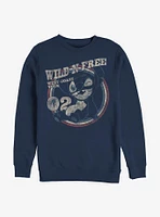 Disney Lilo & Stitch Wild N Free Crew Sweatshirt