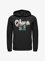 Disney Lilo & Stitch Rainbow Ohana Hoodie