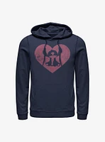 Disney Lilo & Stitch Heart Hoodie