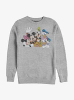 Disney Mickey Mouse Group Sweatshirt