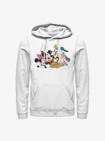 Disney Mickey Mouse And Friends Group Hoodie