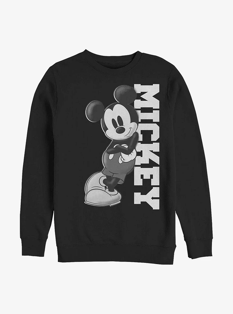 Disney Mickey Mouse Lean Crew Sweatshirt