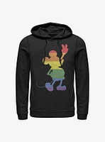 Disney Mickey Mouse Love Is Pride Hoodie