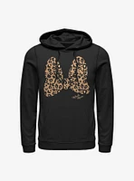 Disney Minnie Mouse Animal Print Bow Hoodie