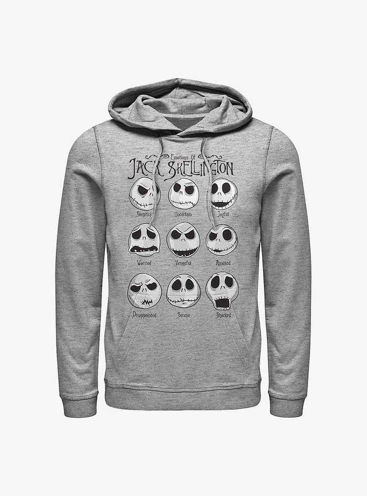 Disney The Nightmare Before Christmas Jack Emotions Hoodie