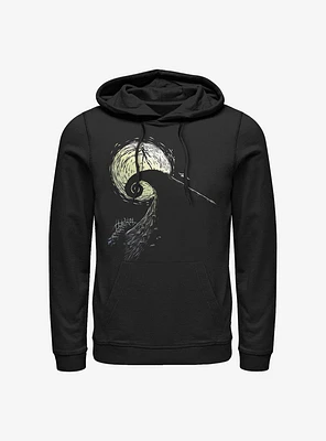 Disney The Nightmare Before Christmas Spiral Hill Jack Hoodie