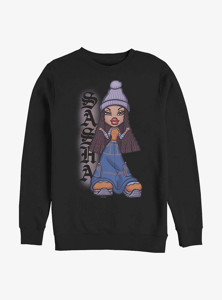 Bratz Sasha Fierce Pose Crew Sweatshirt