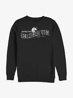 Disney The Nightmare Before Christmas Greetings Halloween Town Crew Sweatshirt