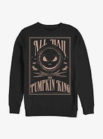 Disney The Nightmare Before Christmas Hail Pumpkinking Crew Sweatshirt