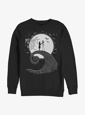 The Nightmare Before Christmas Jack & Sally Meant To Be Sweatshirt