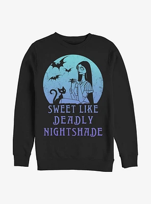 Disney The Nightmare Before Christmas Sally Moon Crew Sweatshirt