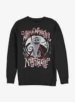 Disney The Nightmare Before Christmas Santa Jack Crew Sweatshirt