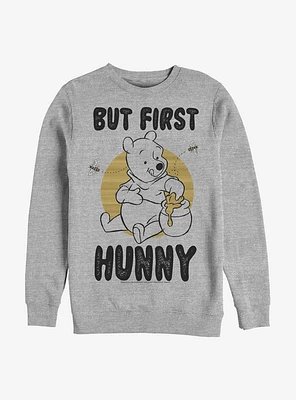 Disney Winnie The Pooh First Hunny Crew Sweatshirt