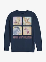 Disney Winnie The Pooh Never Stop Dreaming Sweatshirt