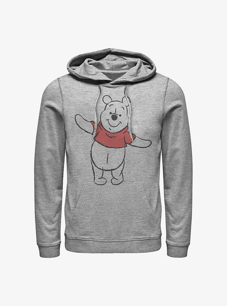 Disney Winnie The Pooh Basic Sketch Hoodie