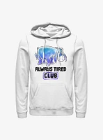 Disney Winnie The Pooh Eeyore Tired Club Hoodie