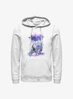 Disney Winnie The Pooh Watercolor Eeyore Hoodie