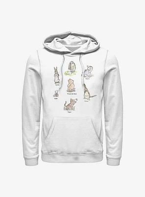 Disney Winnie The Pooh Poster Hoodie