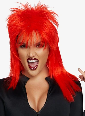Rockstar Wig Red