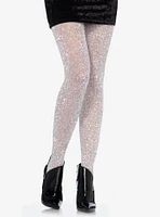 Shimmer Tights Silver