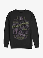 Disney Sleeping Beauty Spinning Wheel Crew Sweatshirt