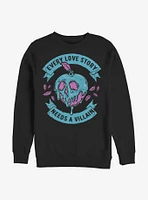 Disney Snow White Love Story Villain Crew Sweatshirt