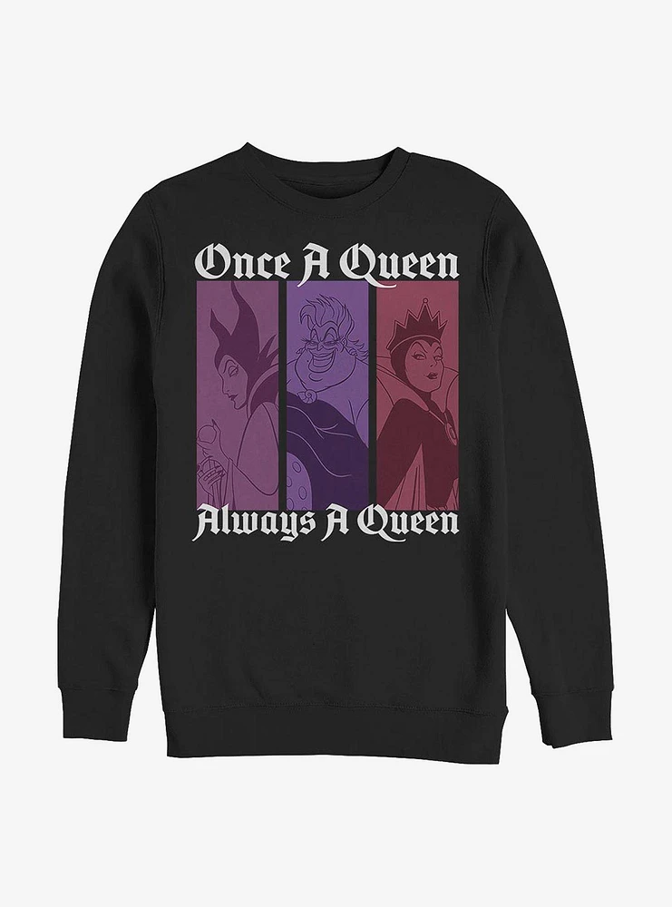 Disney Villains Queen Color Crew Sweatshirt