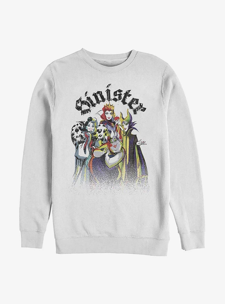 Disney Villains Sinister Crew Sweatshirt