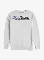 Julie And The Phantoms Horizontal Logo Crew Sweatshirt