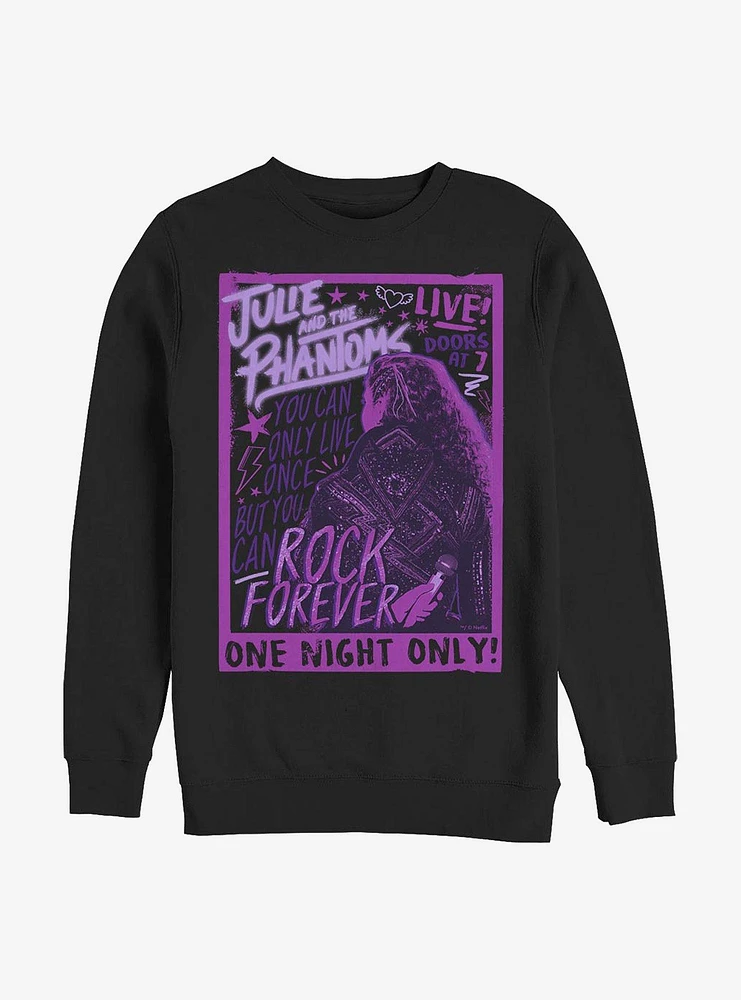 Julie And The Phantoms Live Concert Crew Sweatshirt