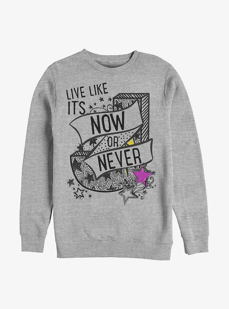 Julie And The Phantoms Now Or Never Crew Sweatshirt