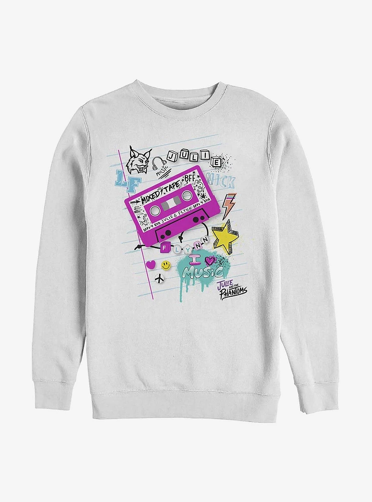 Julie And The Phantoms School Page Crew Sweatshirt