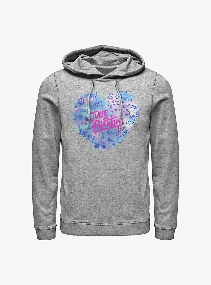 Julie And The Phantoms Heart Icons Hoodie