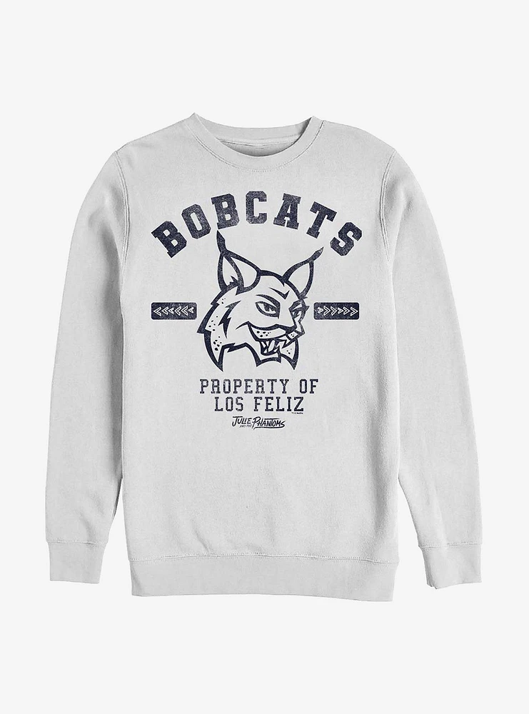 Julie And The Phantoms Collegiate Bobcats Crew Sweatshirt