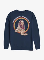 Stranger Things Stupid Boys Crew Sweatshirt