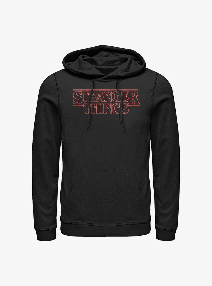 Stranger Things Neon Logo Hoodie