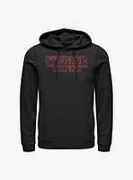 Stranger Things Neon Logo Hoodie